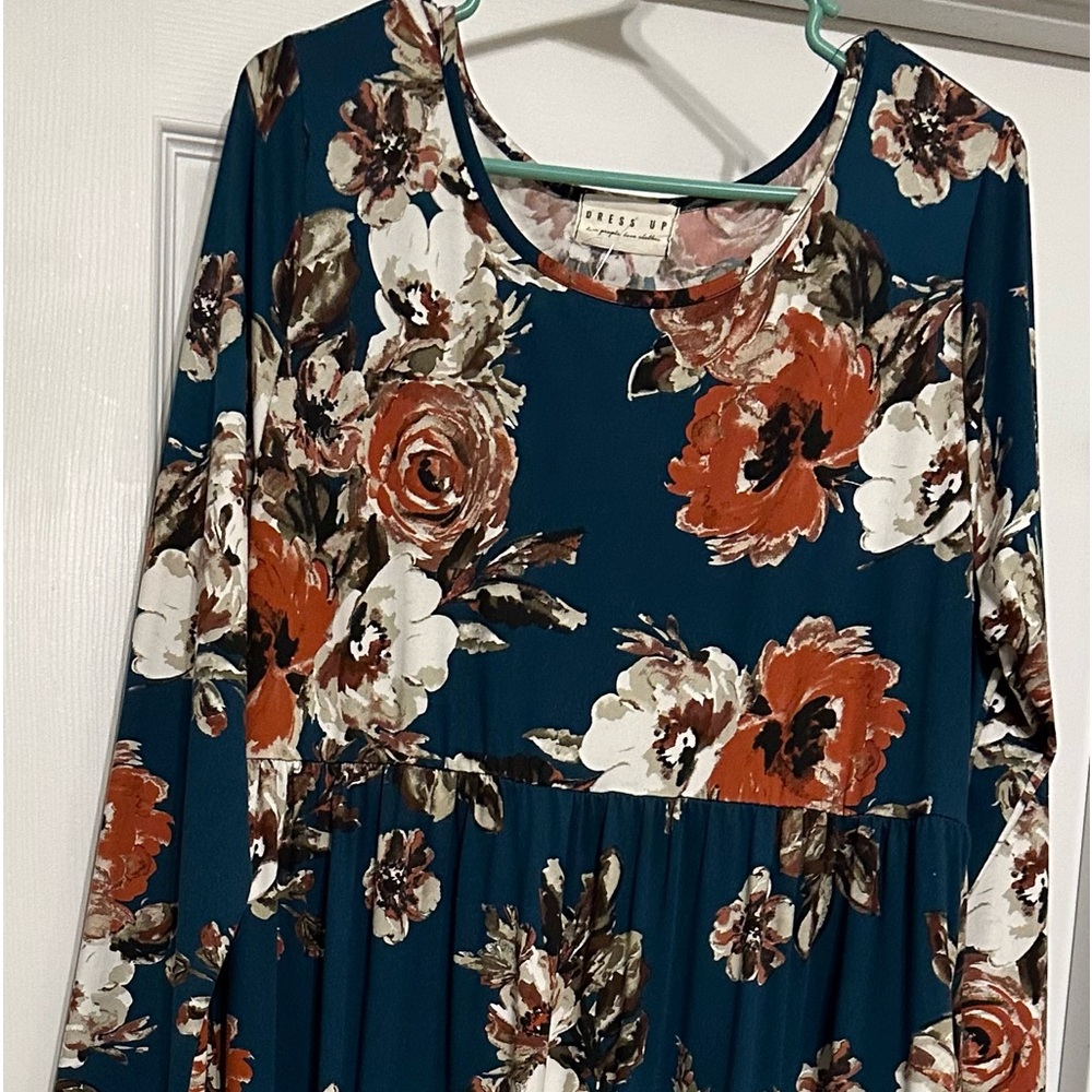 Bohemian Floral Maxi Dress from Dress Up